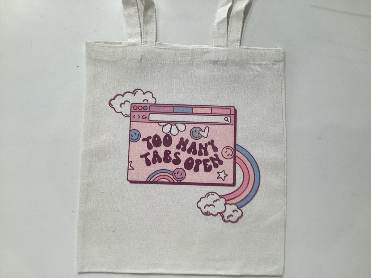 Sac fourre-tout Trop d'onglets ouverts