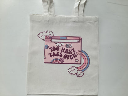 Sac fourre-tout Trop d'onglets ouverts