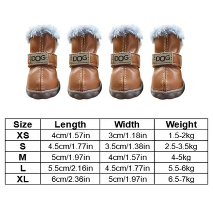 Bottes pour chien | Bottes étanches pour pattes de chien