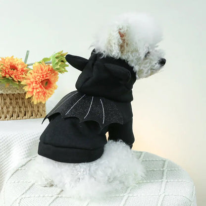 Costume d'Halloween BatDog | Sweat à capuche pour chien