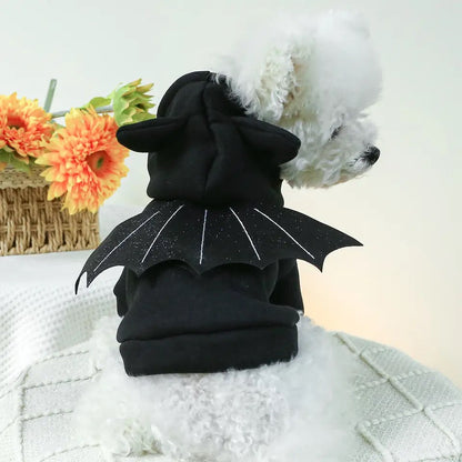 Costume d'Halloween BatDog | Sweat à capuche pour chien