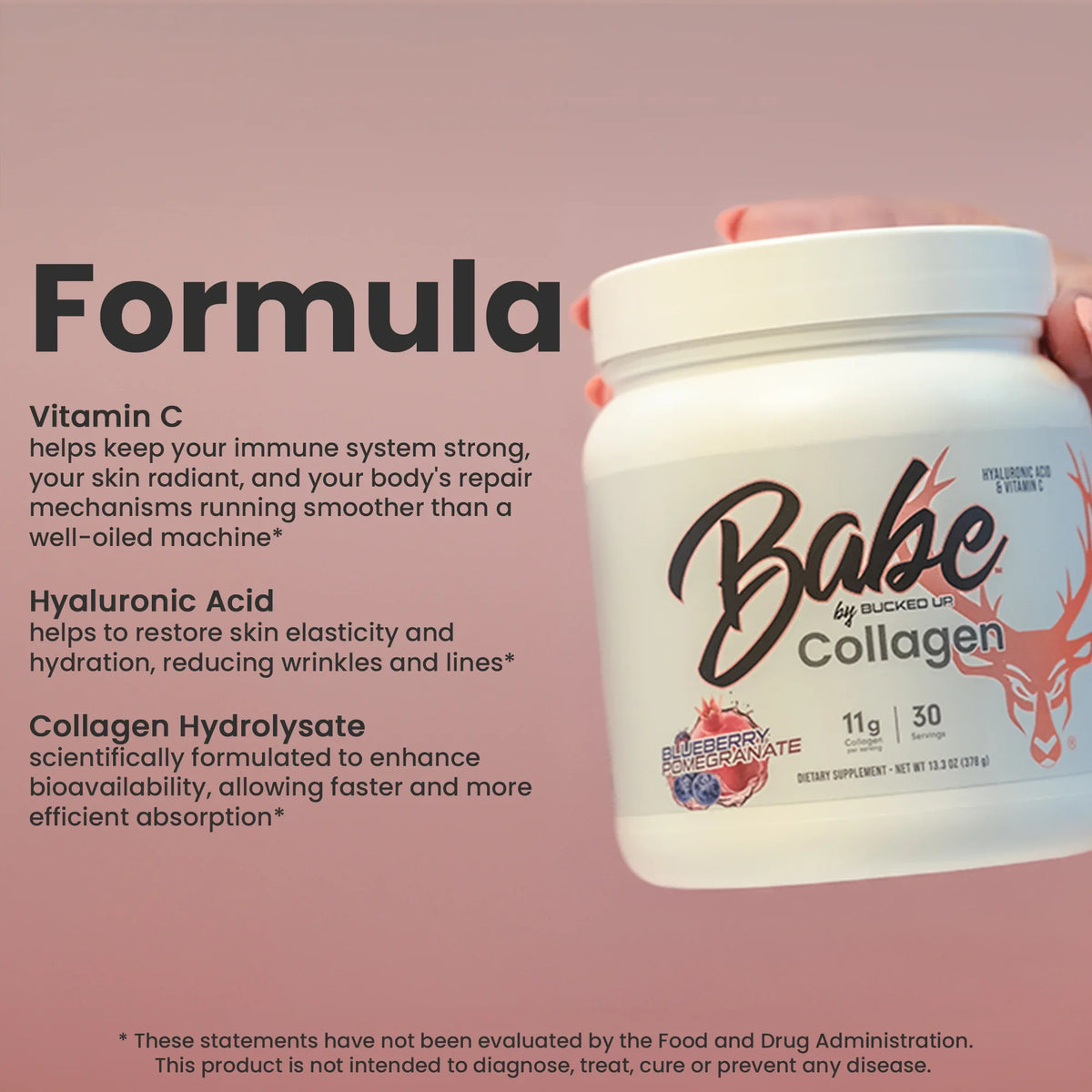 Babe Collagen - Blueberry Pomegranate
