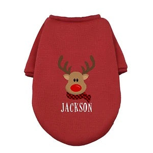 Pull de Noël personnalisé pour chien | Pull de fêtes personnalisé