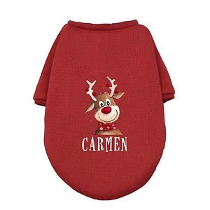 Pull de Noël personnalisé pour chien | Pull de fêtes personnalisé