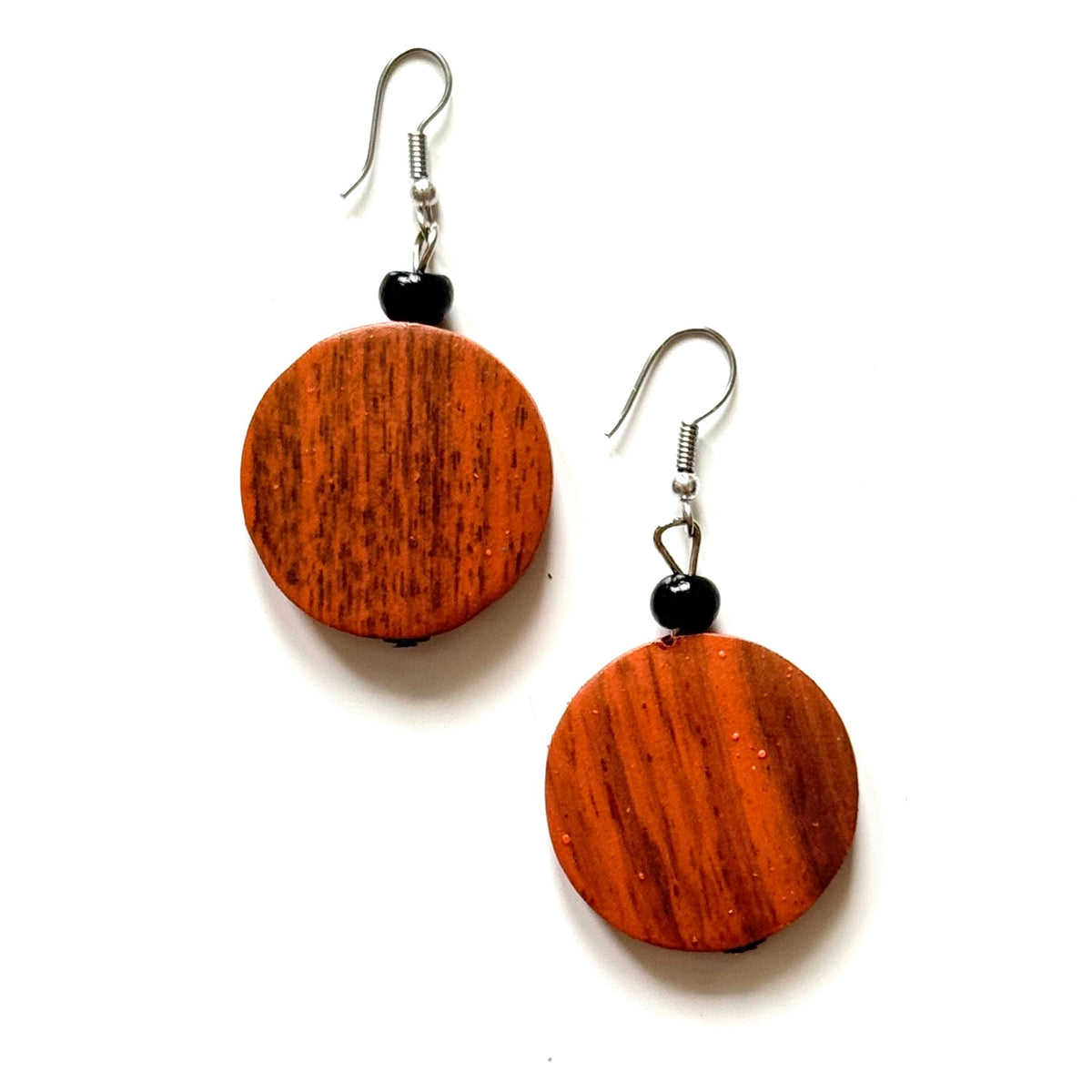 Wooden Disc earring