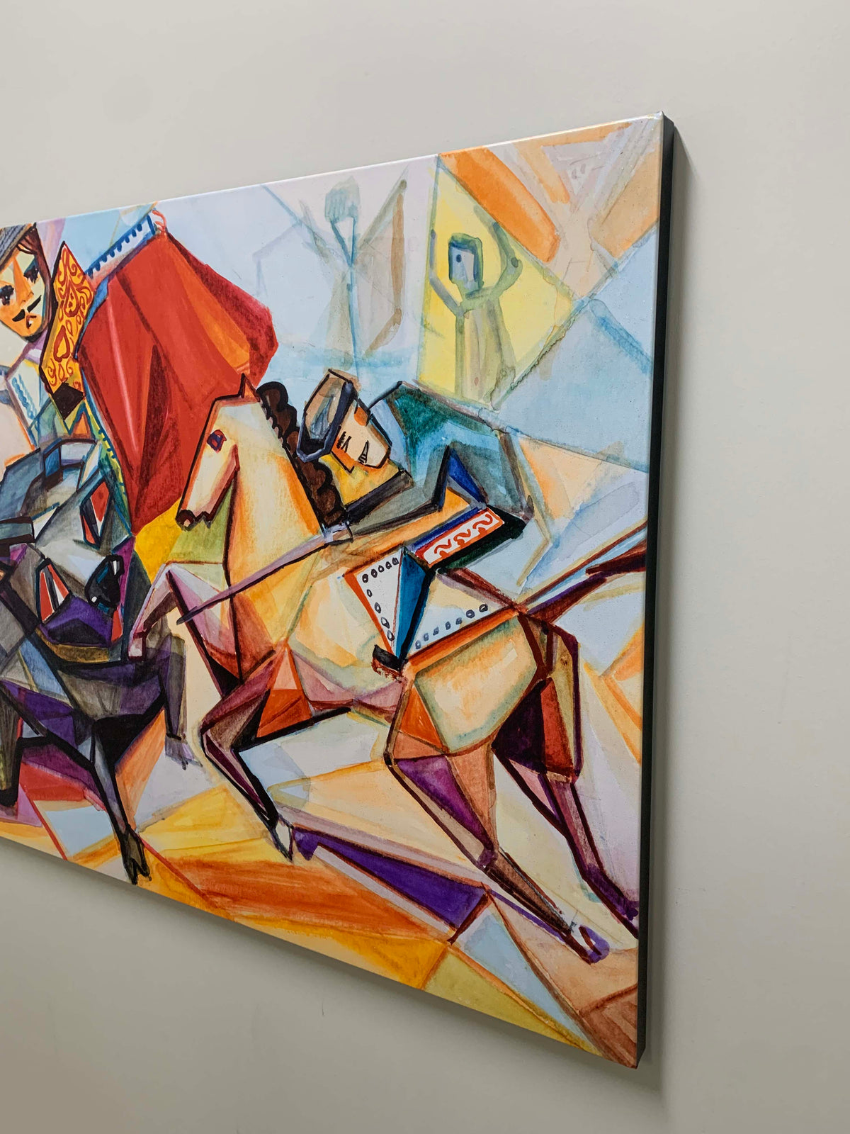 Picasso I - Fine Art Canvas-Artwork print-RGB varnish