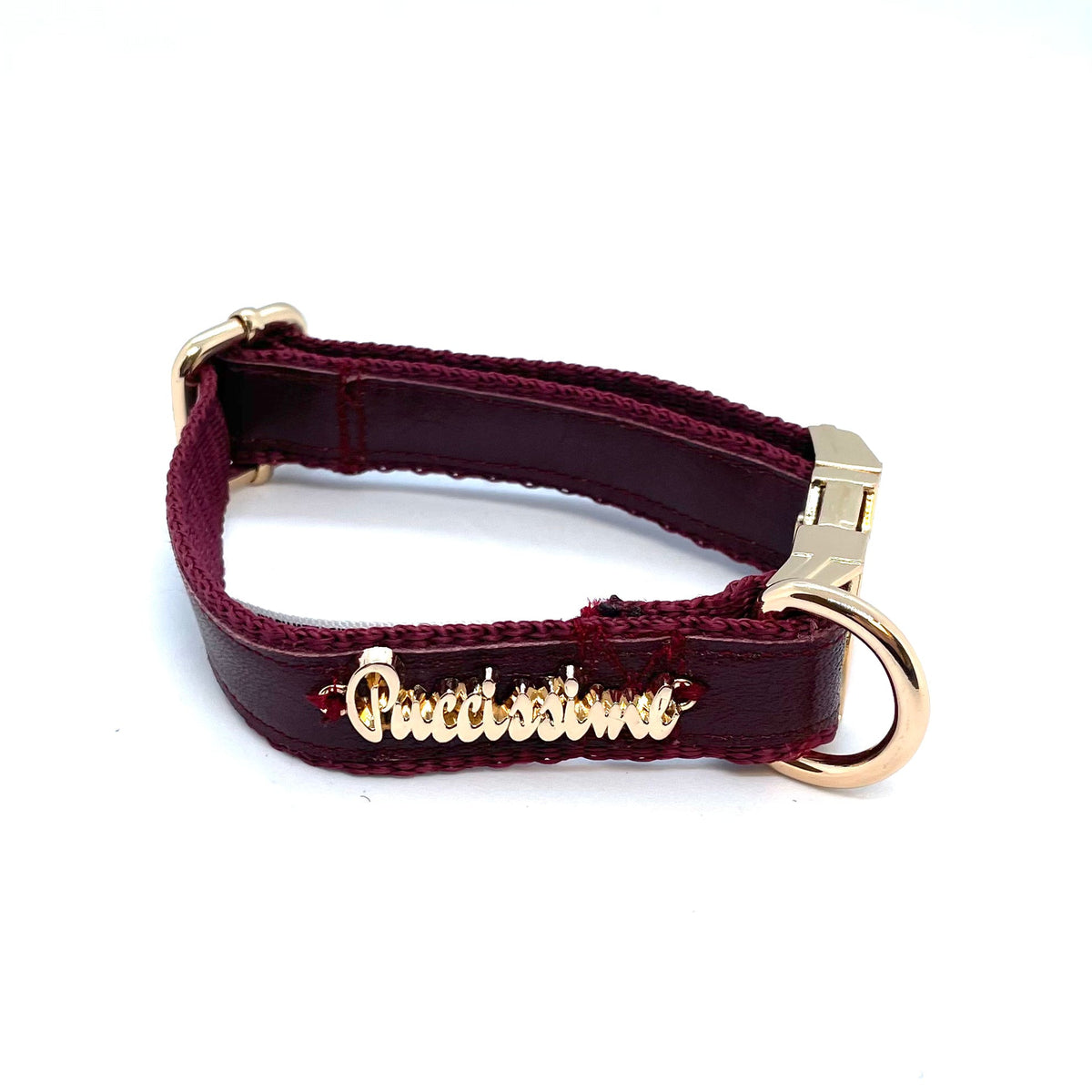 Collier en vin rouge