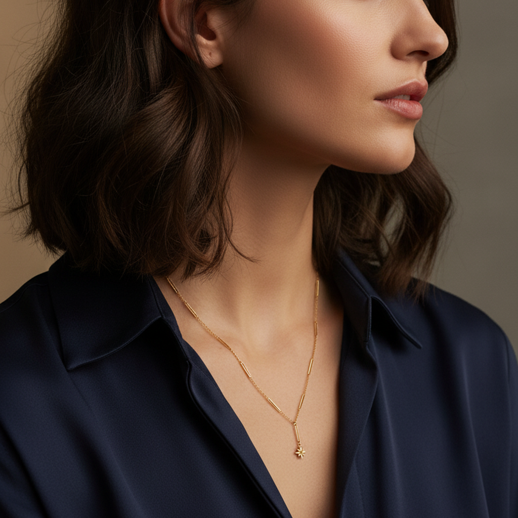 Collier au charme intemporel