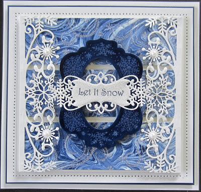 Décès de Sue Wilson - Flocon de neige estampé