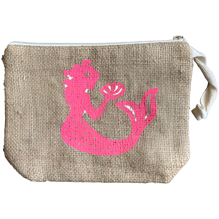 Pochette sirène upcyclée