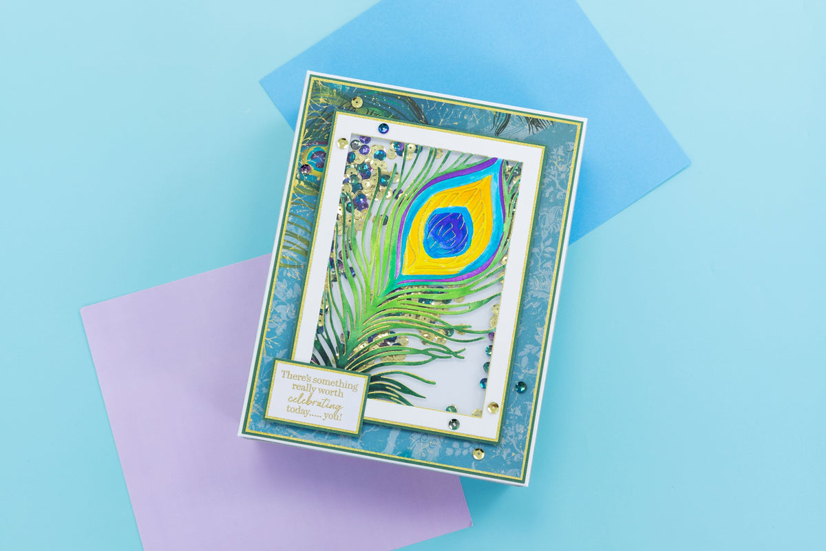 Graceful Plumes Luxury Linen Card Pack 8.5”x11”
