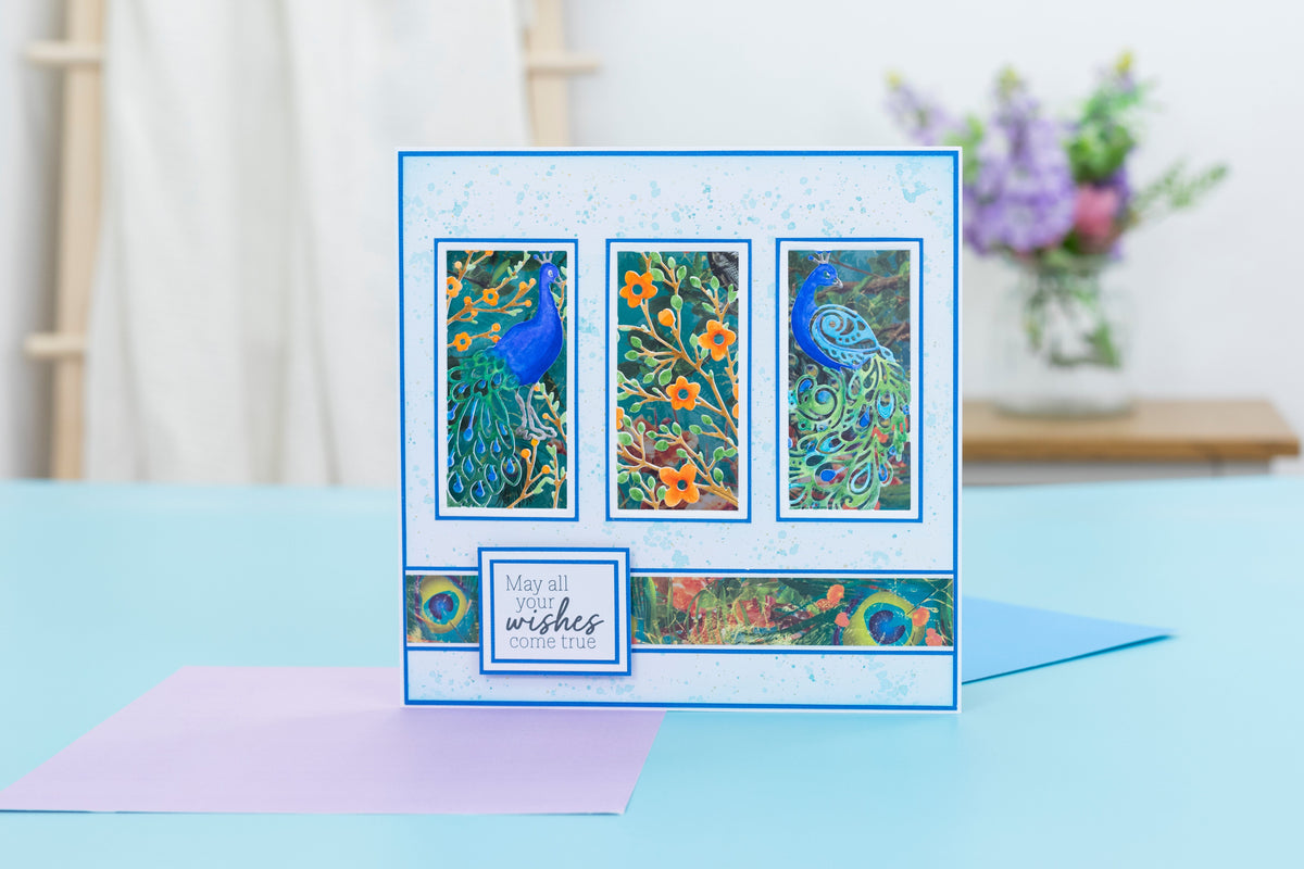 Graceful Plumes Clear Acrylic Stamp - Strut Your Stuff