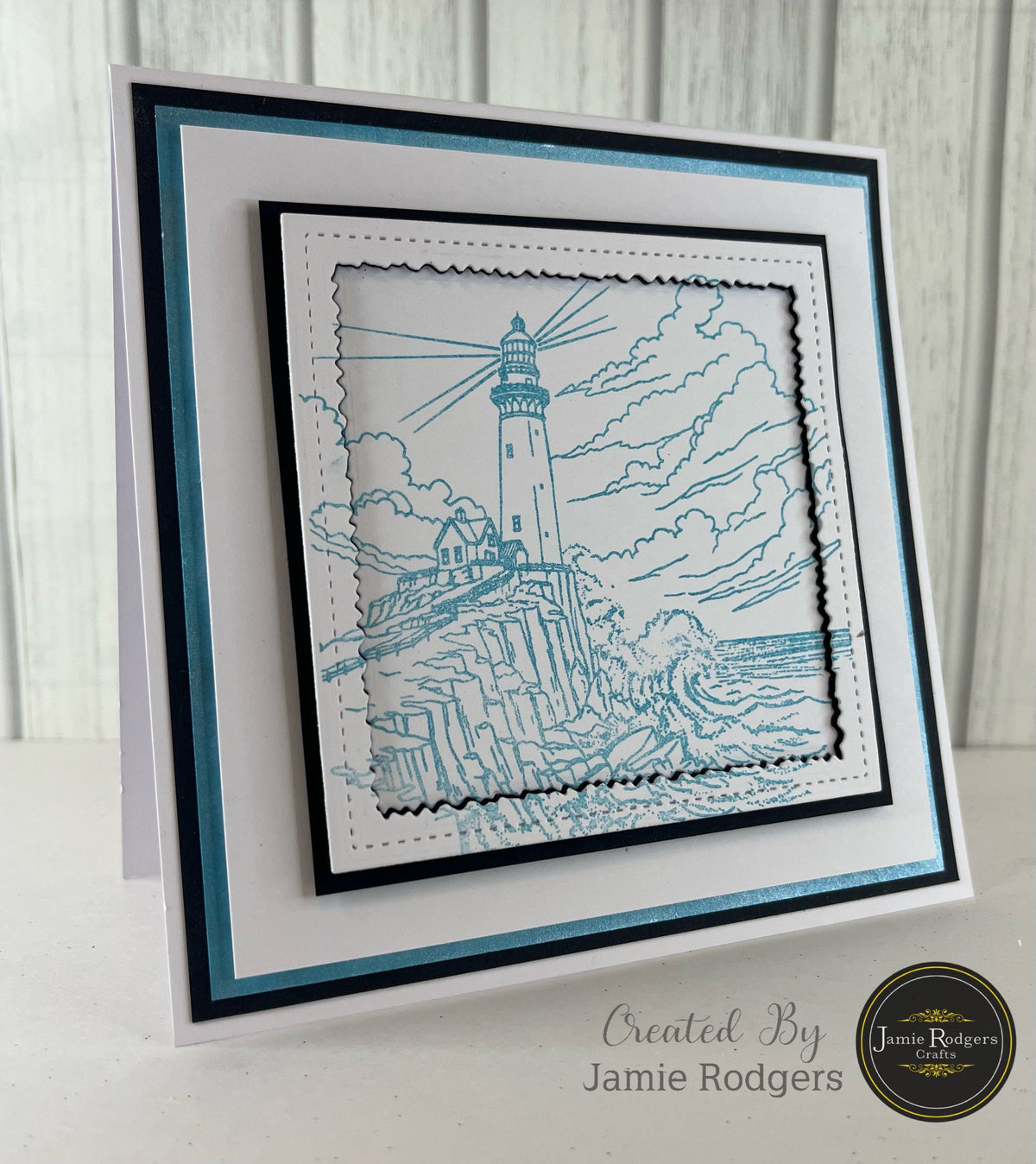 Jamie Rodgers Crafts Lighthouse A6 Clear Stamp Set