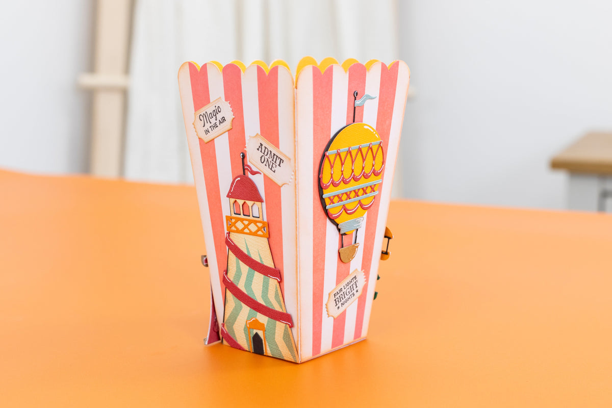 Tampon et matrice Vintage Carnival - Ticket Fun