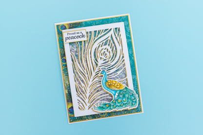 Graceful Plumes Paper Pad 6”x6”