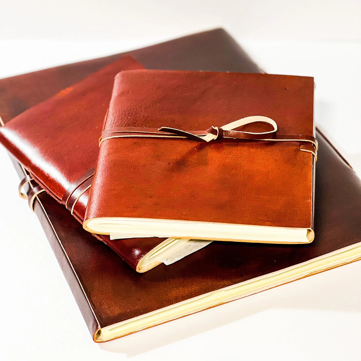 Journaux reliés en cuir Tri-Art