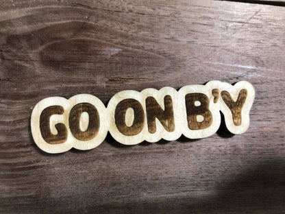 Newfoundland Saying Wooden Fridge Magnets