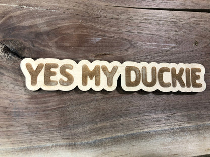 Newfoundland Saying Wooden Fridge Magnets