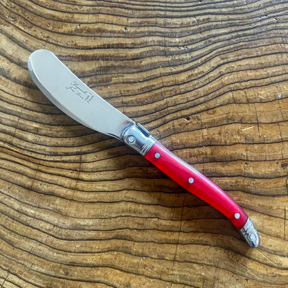 Couteau à beurre Laguiole ®, Rouge