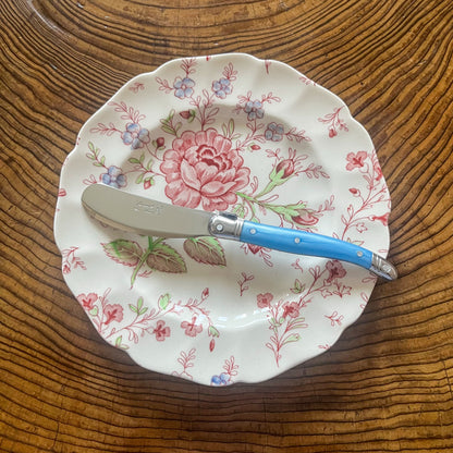 Couteau à beurre Laguiole ®, Bleu Pastel