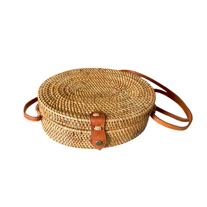 Sac ovale en rotin - Naturel