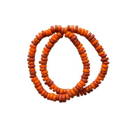Bracelet double rang de perles de verre