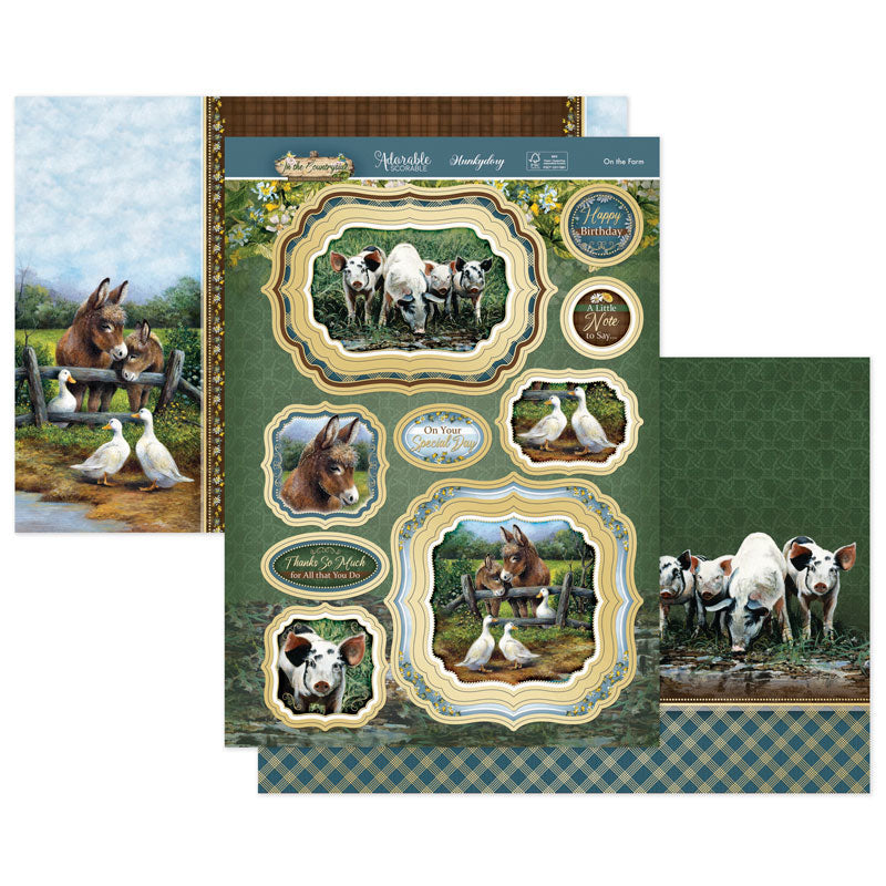 Sur la ferme – Ensemble de toppers de luxe