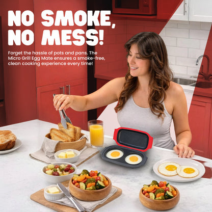 Micro Grill Egg Mate™ - Microwave Egg Cooker
