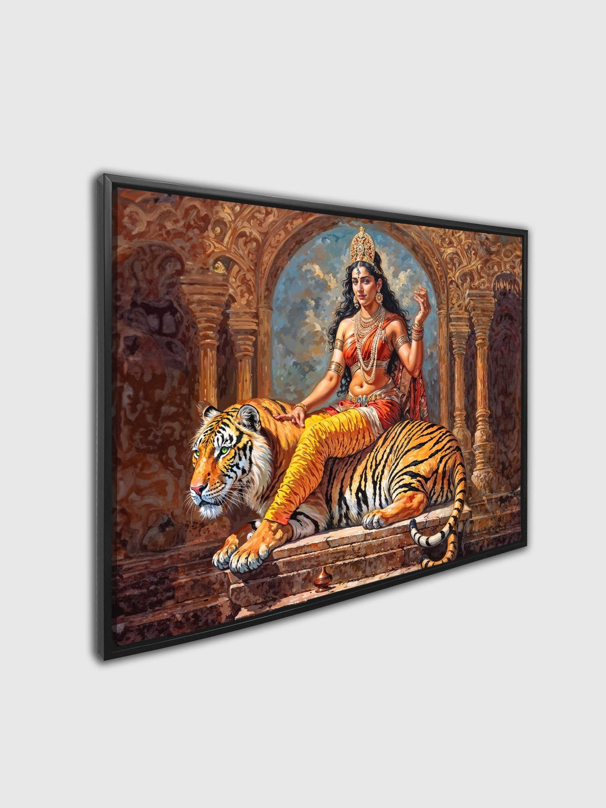 Wall Art -Parvati Canvas Print -Indian Art