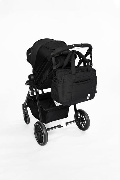 Diaper Bag With Changing Mat Black