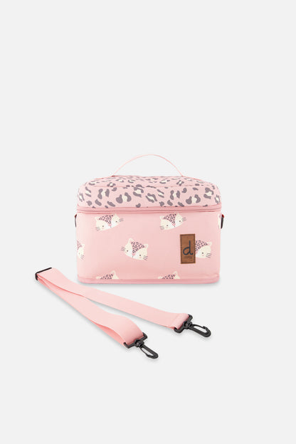 Lunch Box Pink Leopard Print