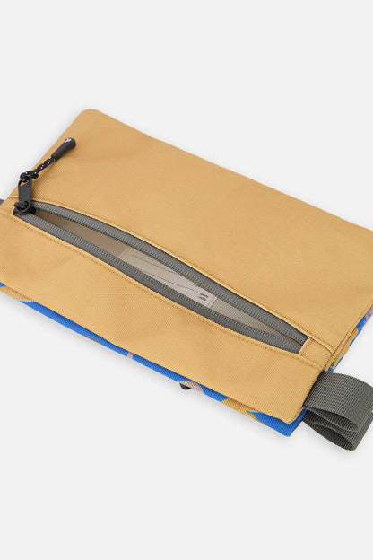 Pencil Case Blue Dinosaur Print