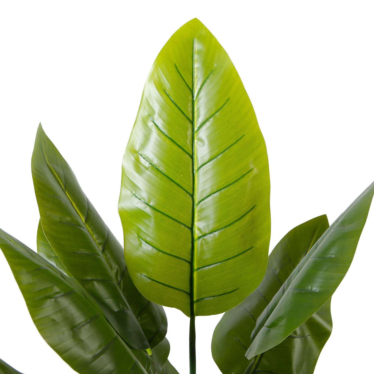 Javi Plante Artificielle en Pot avec Feuilles de Spathiphyllum 130 cm