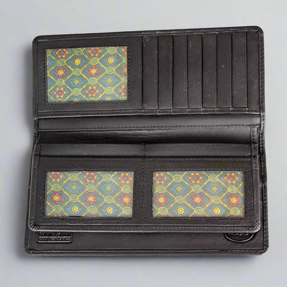 Portefeuille en cuir JBG International pour homme avec poche poitrine