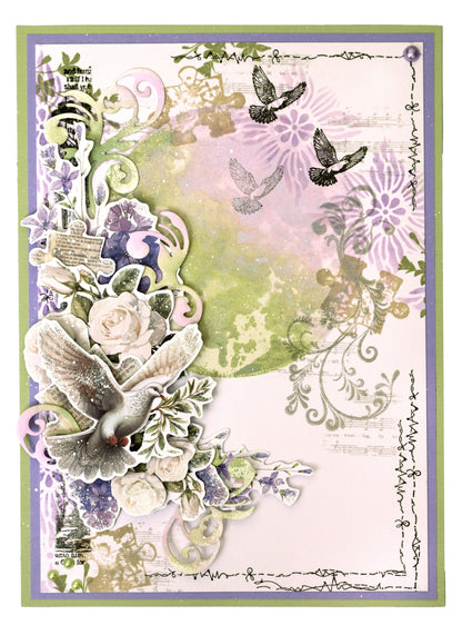 JMA Clear Stamp In Faith Growing & Blooming 11 Pieces