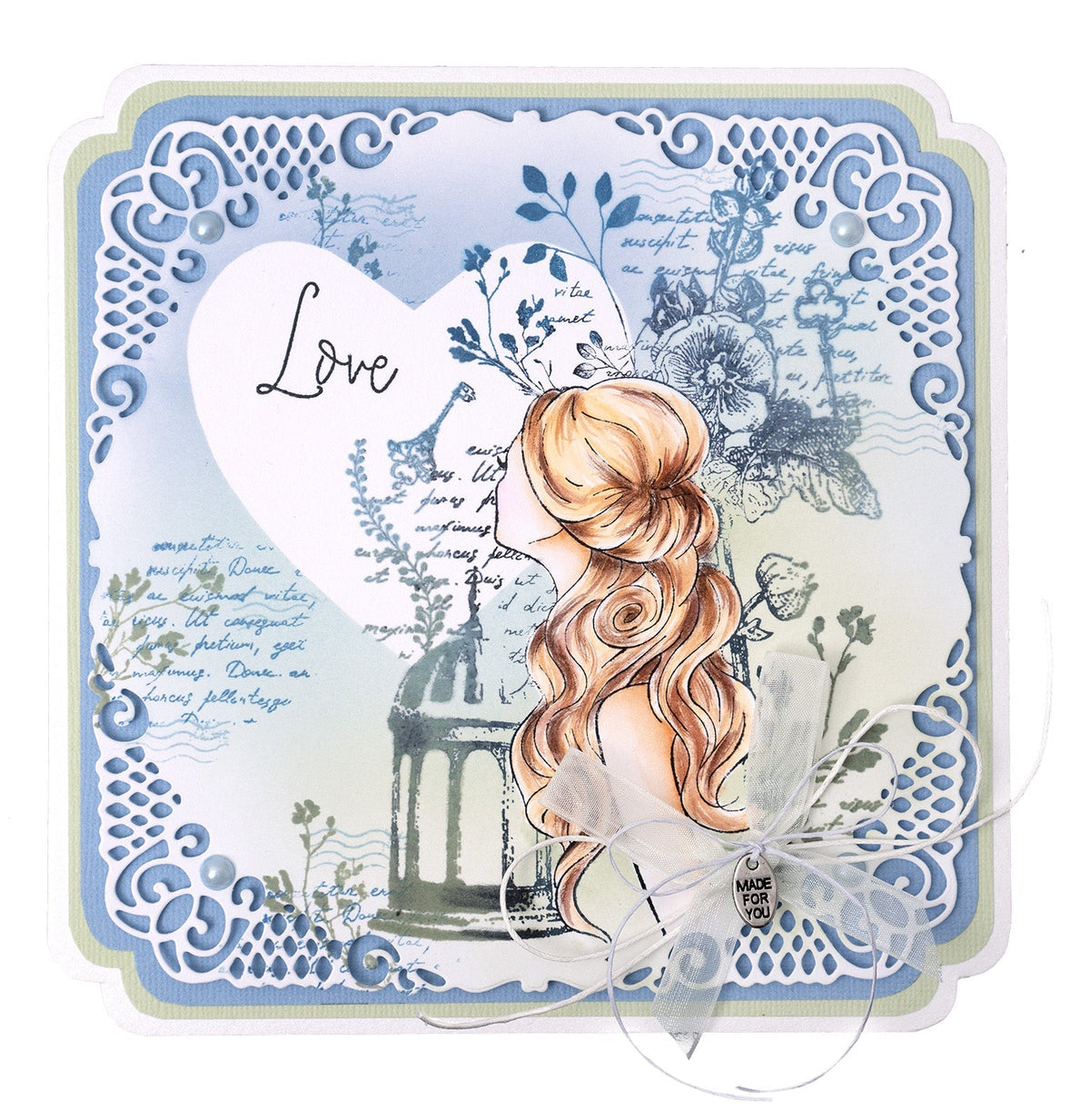 JMA Tampon Transparent À la Recherche de l'Amour Moments Romantiques 94x137x3mm 1 PC nr.482