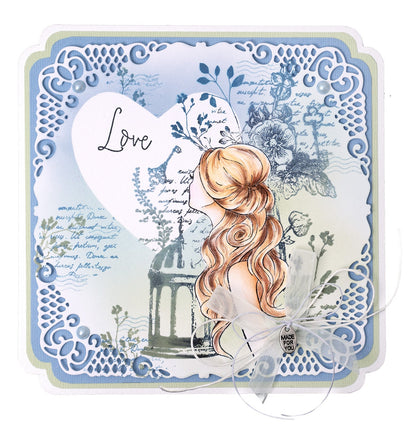 JMA Tampon Transparent À la Recherche de l'Amour Moments Romantiques 94x137x3mm 1 PC nr.482