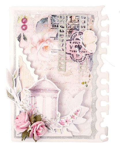 JMA Tampon et matrice de découpe Timbres Moments Romantiques 99x142x3mm 11 PC nr.63