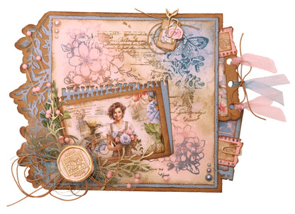 Tampon transparent JMA Script & Wildflowers Wild & Free 1 pièce