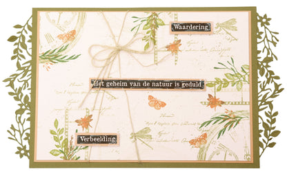 JMA Découpe Matrice Décoration & Cartes Wild & Free 15 pièces