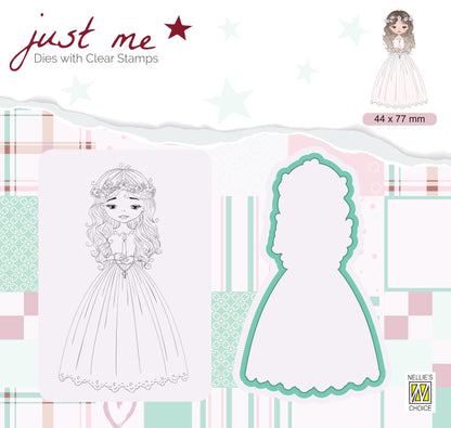 Kit tampon et matrice Just Me Fille Communion