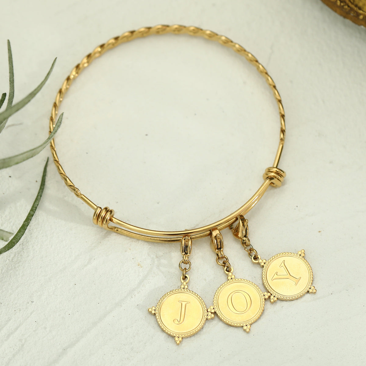 Gold Ornate Alphabet Letter Charms (A–Z) for Necklaces & Bracelets
