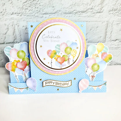 Cartes à étapes - Jolis pastels