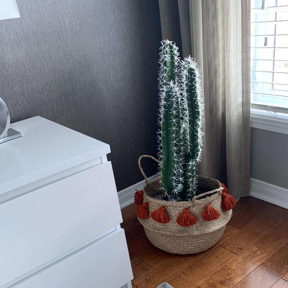 Kara Cactus artificiel en pot 76 cm