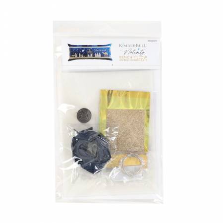 Kit d'embellissement pour coussin de banc Nativité Kimberbell