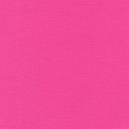 Kona Cotton Solid - Bright Pink - K001-1049