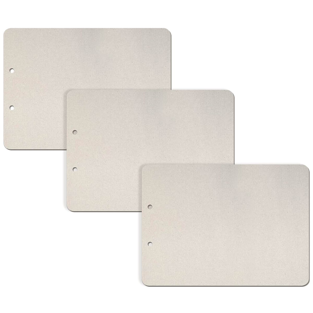 Pages en Carton Rectangulaires Horizontales Set de 3 Ciao Bella