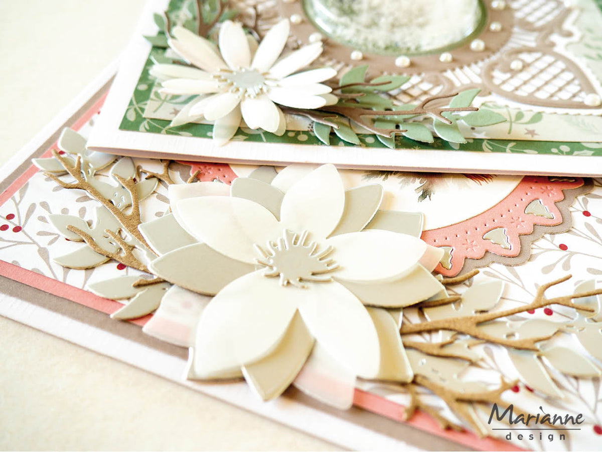 Marianne Design Matrices de découpe Creatables - Fleurs Fantaisie