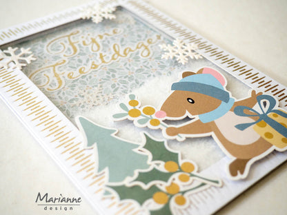 Matrice de découpe Marianne Design Craftables - Cadre de shaker A6