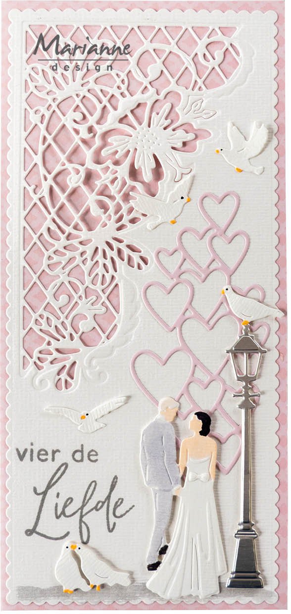 Marianne Design Matrice de découpe Creatables - Tiny's Doves